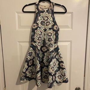 Silence + Noise multi color mini dress